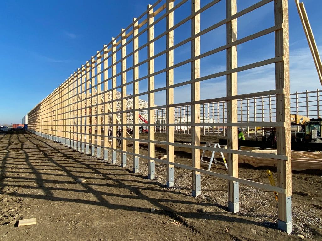 DuraColumns - precast concrete post-frame foundation for shops and other post-frame buildings