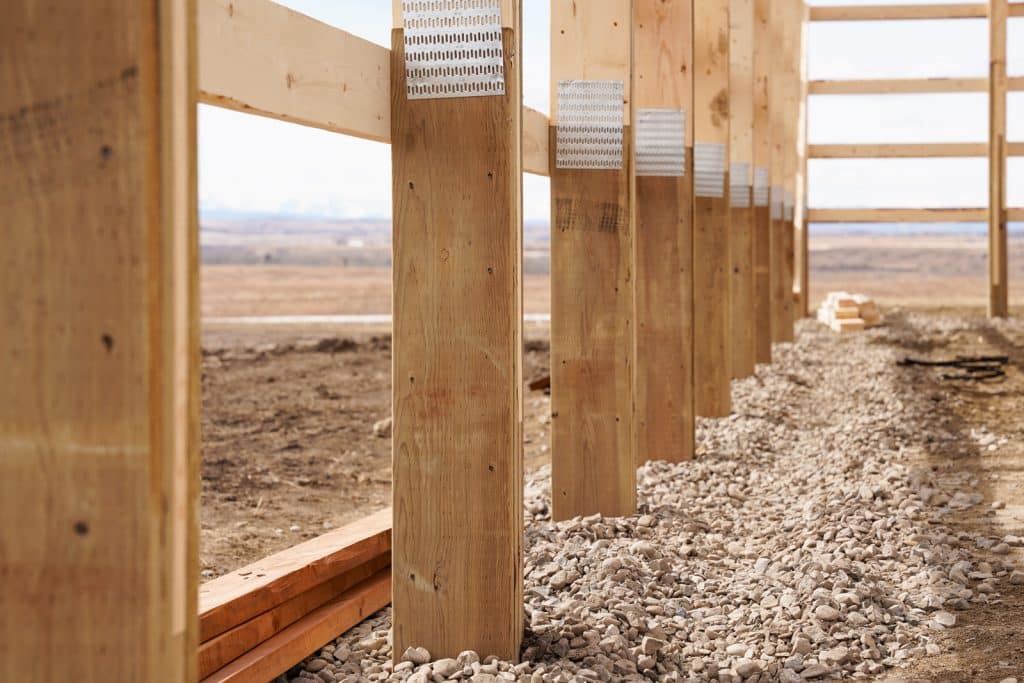 laminated posts - post frame advantage