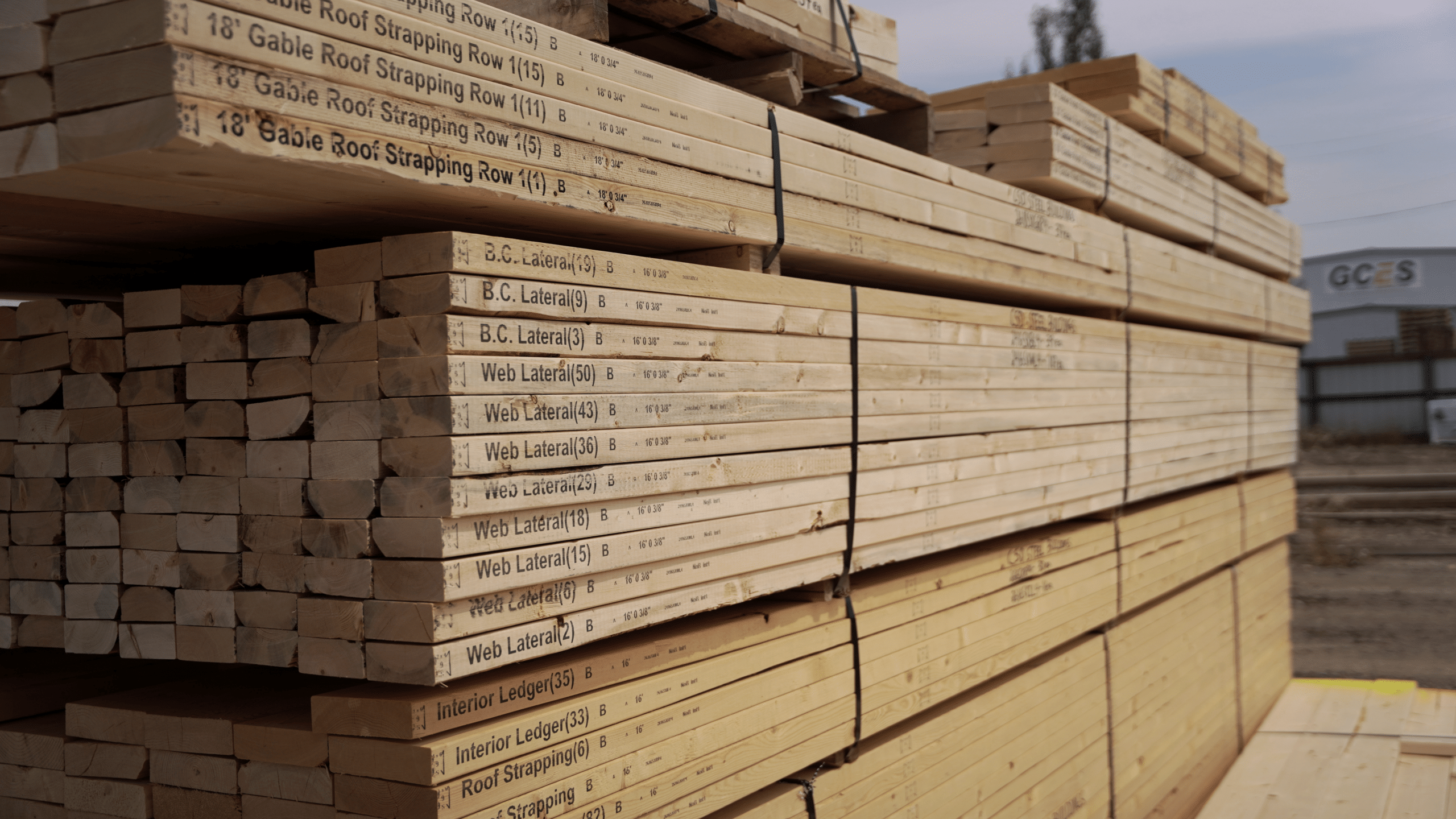Pre-Cut building package